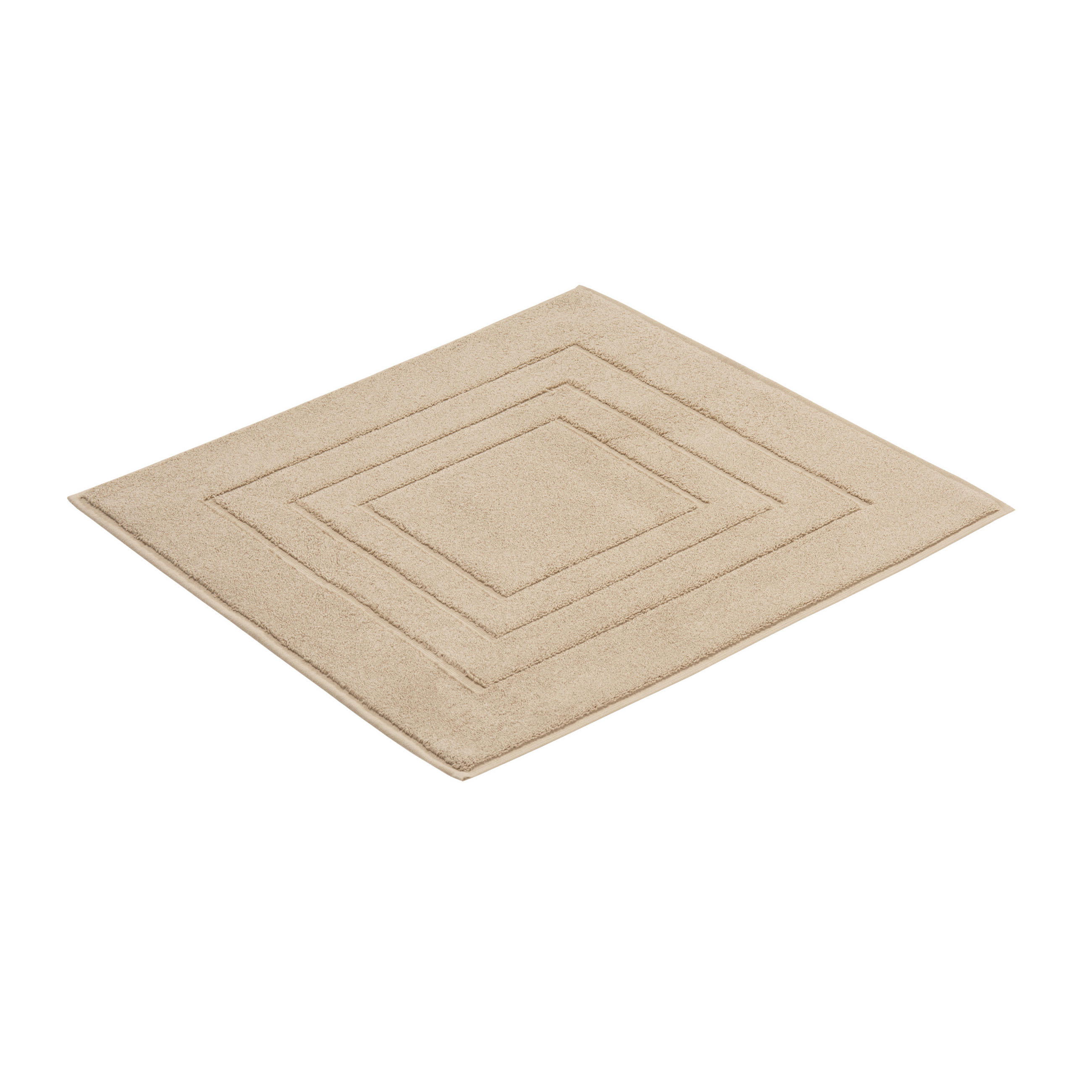 FÜRDŐSZOBASZŐNYEG  60/60 cm  natúr   - natúr, Basics, textil (60/60cm) - Vossen