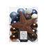 CHRISTBAUMKUGEL-SET 33-teilig Blau, Braun, Weiß - Blau/Braun, Kunststoff CHRISTBAUMKUGEL-SET 33-teilig Blau, Braun, Weiß - Blau/Braun, Kunststoff