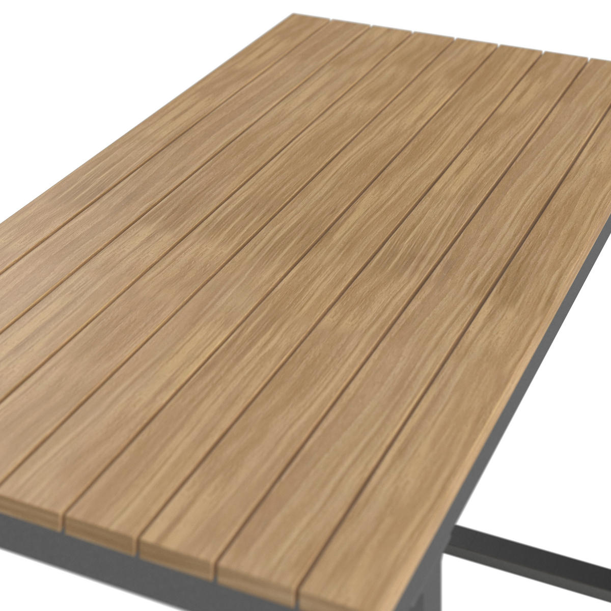 LOUNGE ÉTKEZŐGARNITÚRA 4 részes   253.5/64.5/184 cm  - világosszürke/natúr, Modern, műanyag/textil (253.5/64.5/184cm) - Ambia Garden
