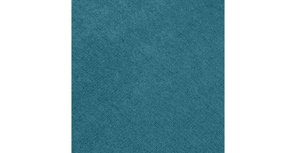 ECKSOFA inkl.Funktionen Petrol Webstoff  - Petrol/Schwarz, Design, Textil (245/160cm) - Xora