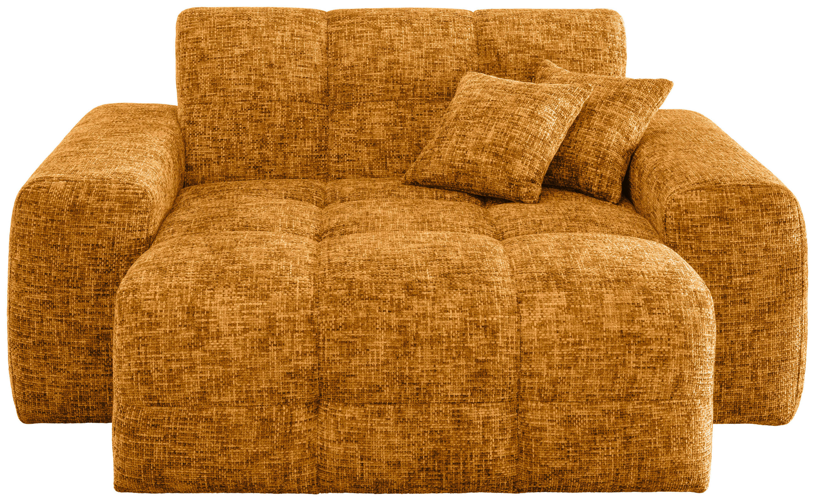 XXL-SESSEL - Goldfarben, MODERN, Kunststoff/Textil (181/87/155cm) - Livetastic