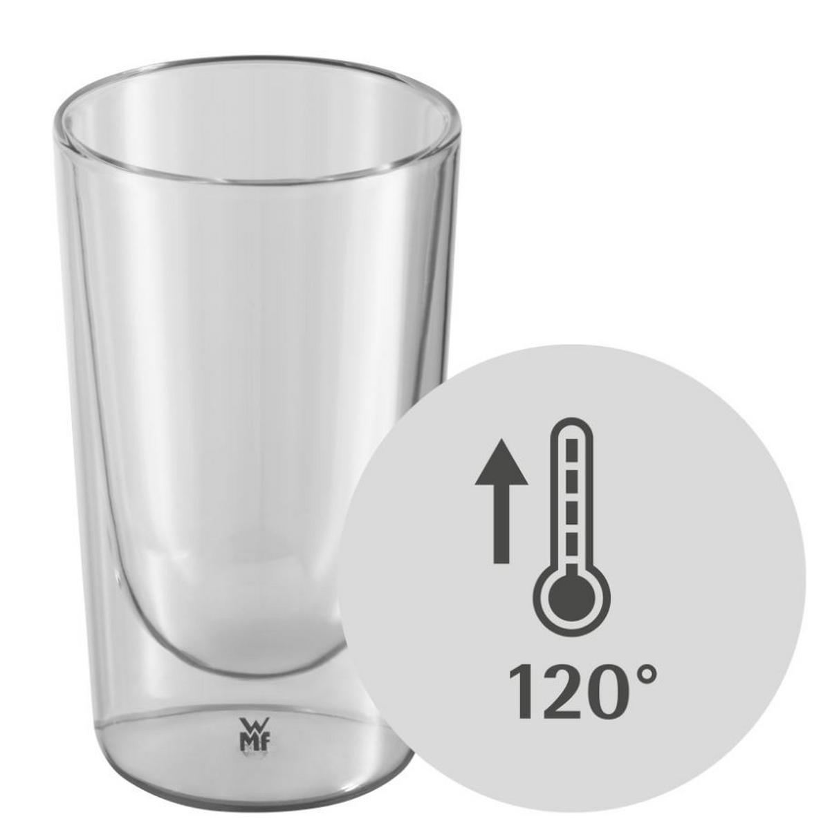 LATTE-MACCHIATO-SET - Klar, Design, Glas (270ml) - WMF