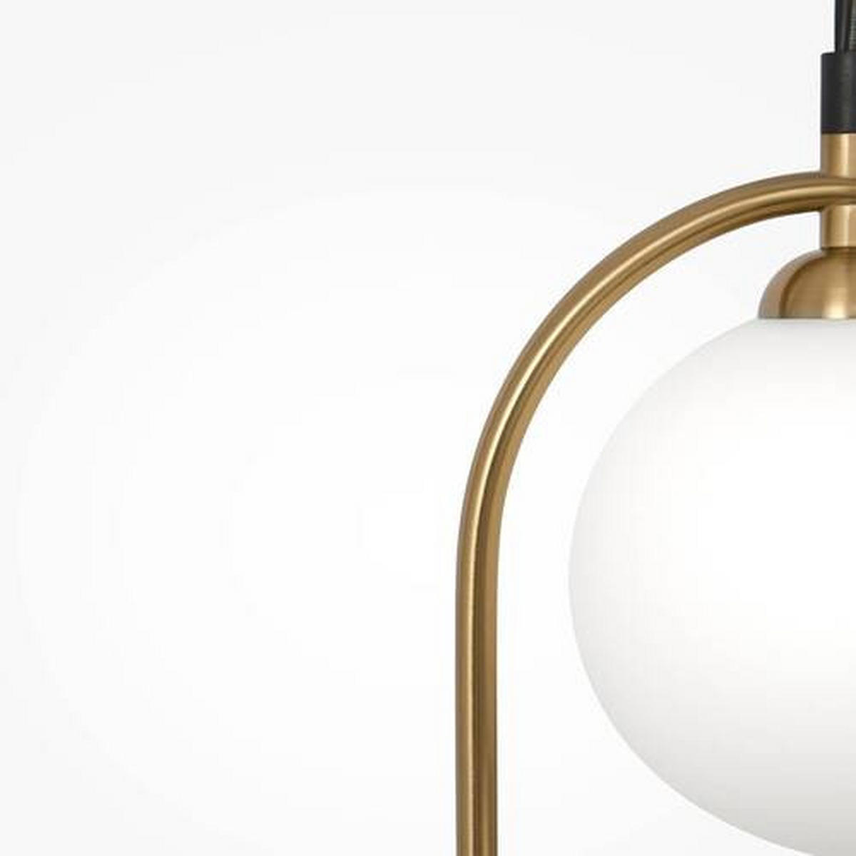 PENDELLEUCHTE 17/12/48 cm    - Weiss/Messingfarben, Trend, Glas/Metall (17/12/48cm) - MAYTONI