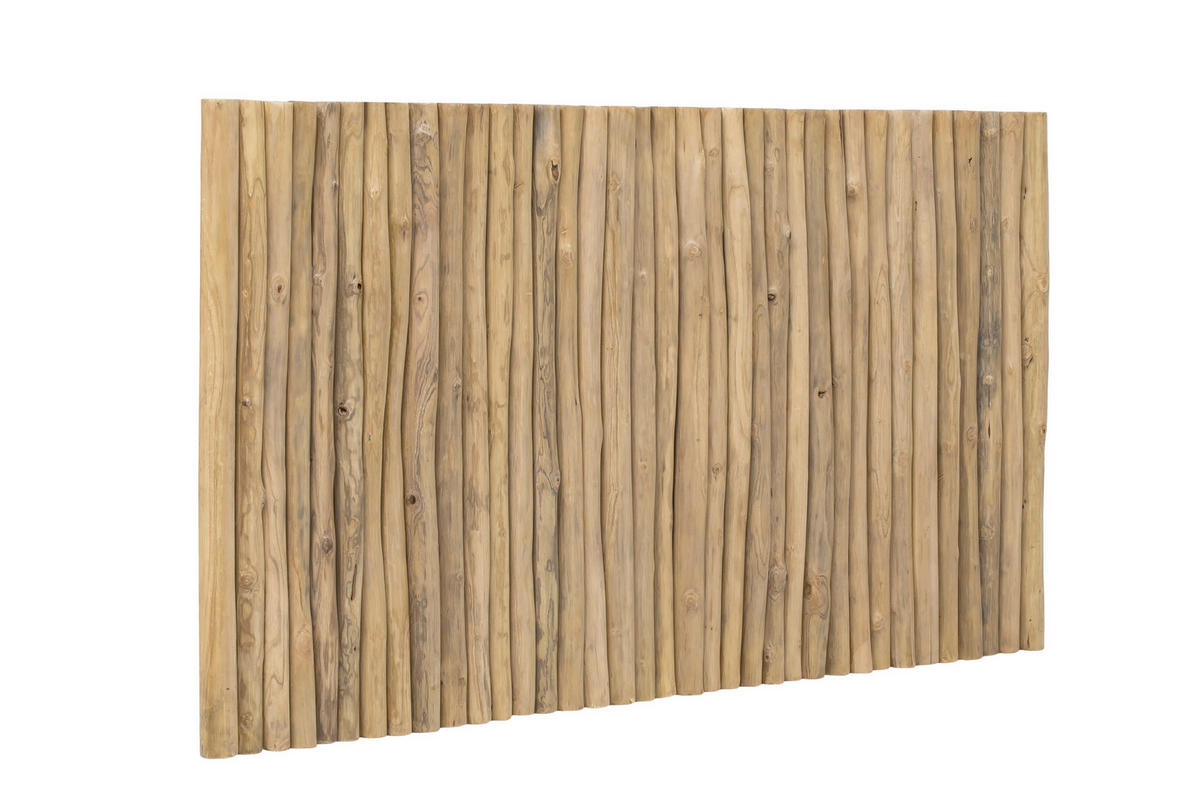 KOPFTEIL 220/120/5 cm  Naturfarben  - Naturfarben, Basics, Holz (220/120/5cm) - Livetastic