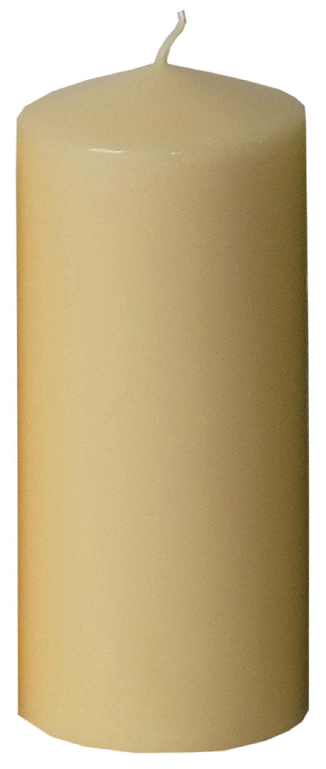 STUMPENKERZE  - Champagner, Basics (9/28cm) - Steinhart