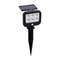 SOLCELLSLAMPA - svart, Basics, plast (11/30,5/36cm)