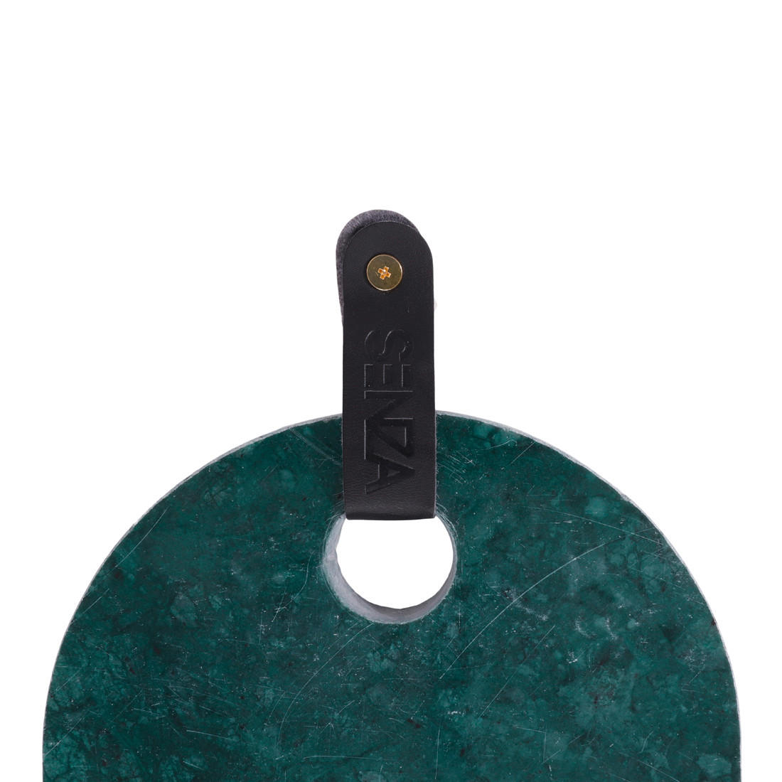 POSLUŽAVNIK ZA SERVIRANJE   29,5/17,5/1,6 cm           - smaragdno zelena, Basics, kamen (29,5/17,5/1,6cm)
