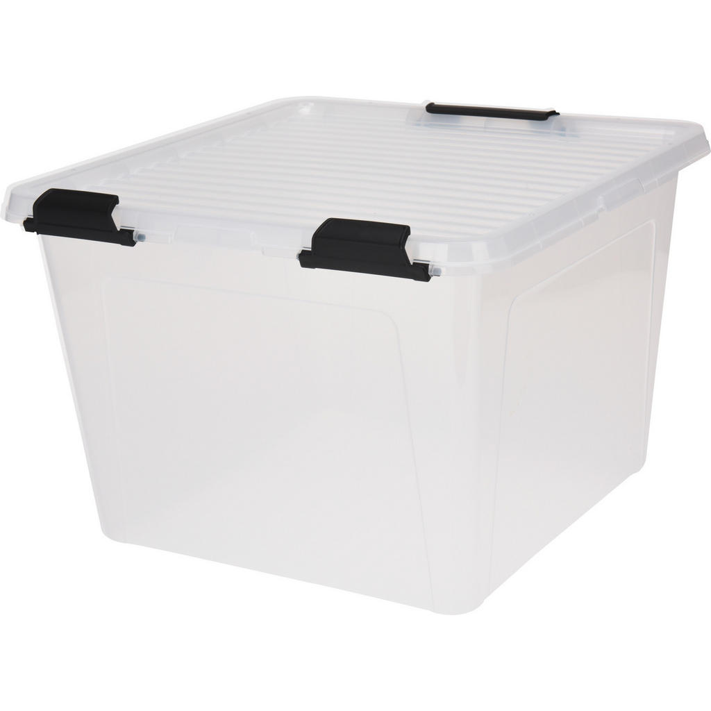 Aufbewahrungsbox Mit Deckel Kunststoff 40x40x27 Cm