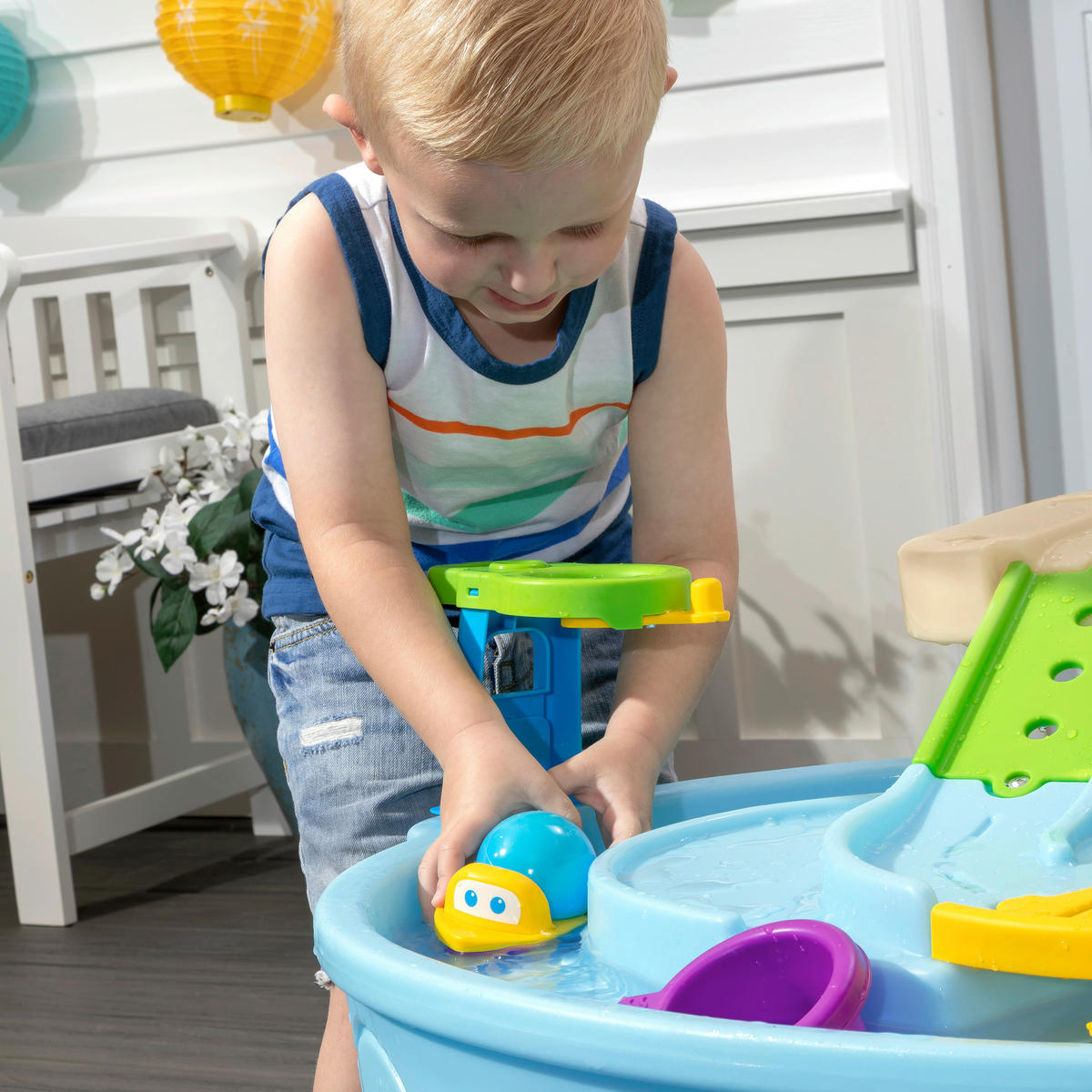 BALLSPIELTISCH BUDDIES CENTER Multicolor  - Multicolor, KONVENTIONELL, Kunststoff (92,7/92,7/69,2cm)