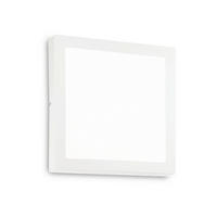 DECKENLEUCHTE  40/4 cm    - Weiß, KONVENTIONELL, Kunststoff/Metall (40/4cm) - Ideal Lux