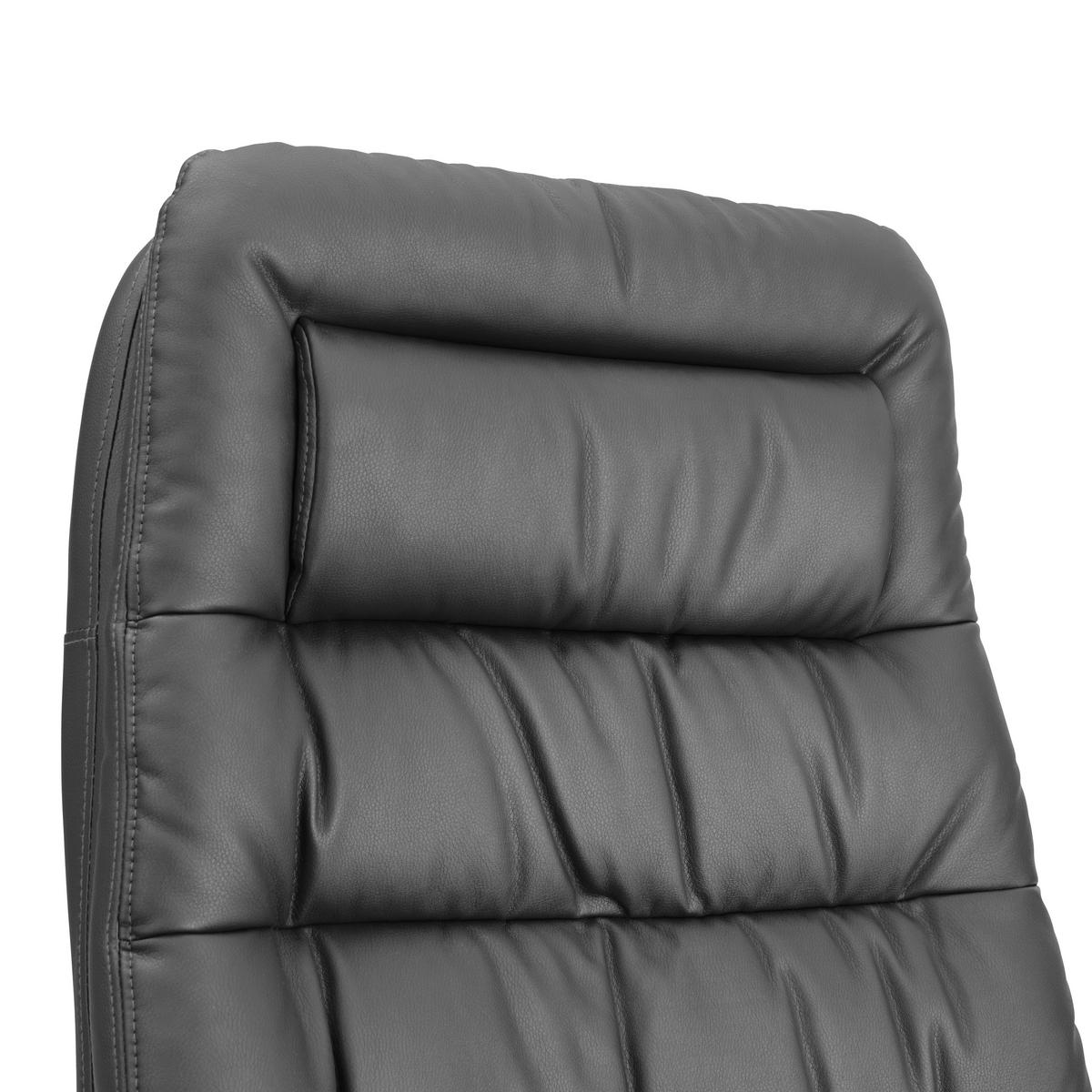 KANCELÁRSKE KRESLO, vzhľad kože, čierna - čierna, Modern, textil/plast (67/113-122.5/78cm) - MID.YOU