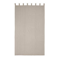 SCHLAUFENVORHANG  - Beige, Basics, Textil (145/250cm)