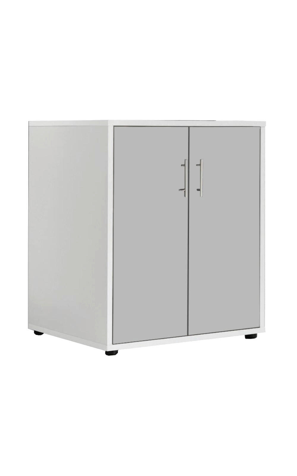 SKŘÍŇ NA ŠANONY, šedá, bílá, 54/74/50 cm - šedá/bílá, Lifestyle, kompozitní dřevo (54/74/50cm) - MID.YOU