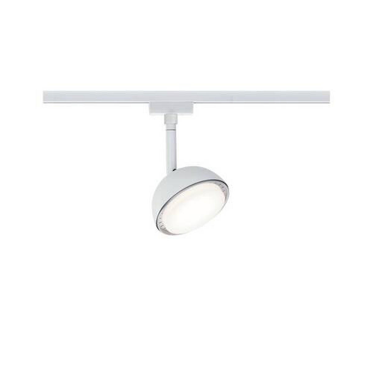 SCHIENENSYSTEM-STRAHLER URail 10/17,0 cm   - Weiß, Basics, Kunststoff/Metall (10/17,0cm) - Paulmann