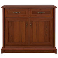 KOMÓD 101/90,5/45 cm  - gesztenyebarna, Design, faalapú anyag/fém (101/90,5/45cm) - Landscape