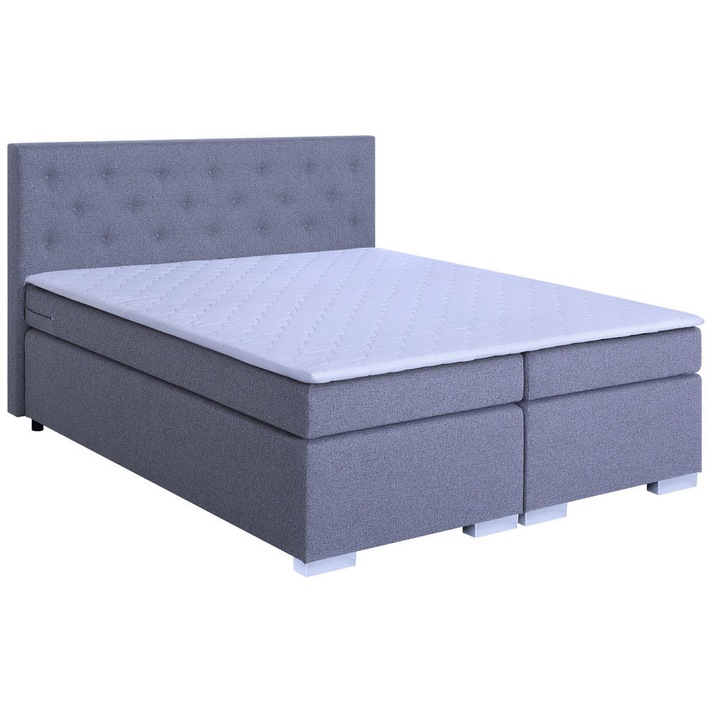 Boxspringbett Mit Topper 180x200 Korfu