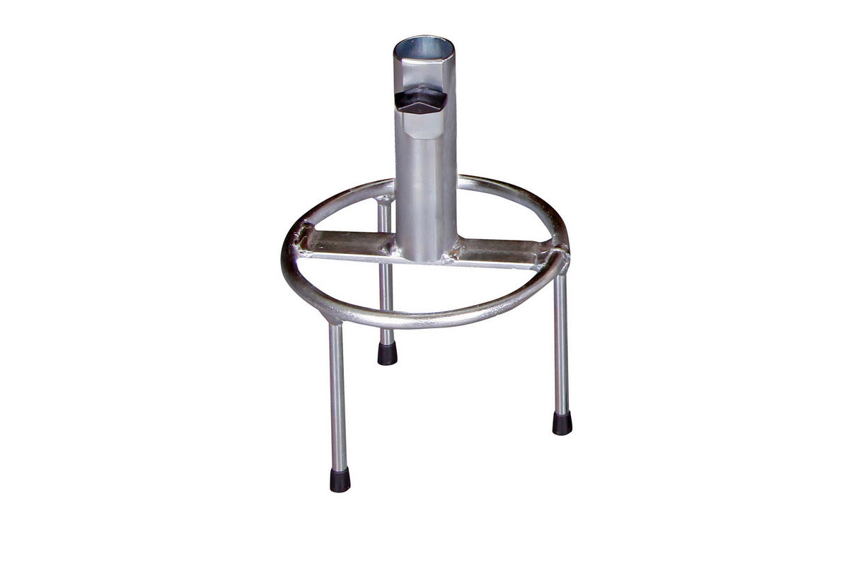 SONNENSCHIRMSTÄNDER Silberfarben  - Silberfarben, Basics, Metall (14,5/18,5cm) - Doppler