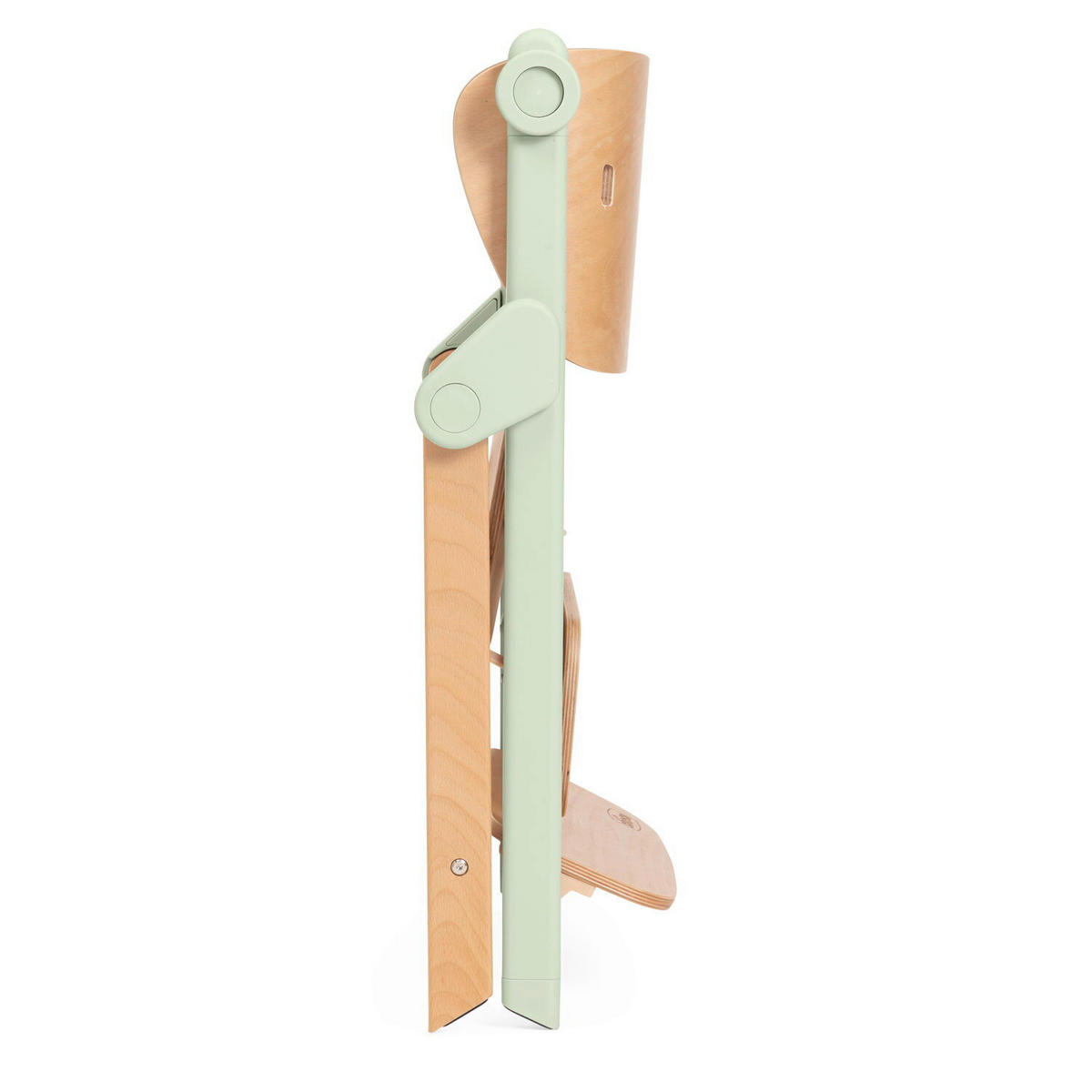 HOCHSTUHL Meraviglia Buchefarben, Olivgrün Olive/Buche  - Buchefarben/Olivgrün, Basics, Holz/Kunststoff (44/63-83/55cm) - Chicco