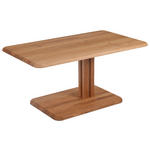 COUCHTISCH Wildeiche massiv 100/60/48,5-67,5 cm Wildeiche  - Wildeiche, KONVENTIONELL, Holz (100/60/48,5-67,5cm) - Venda