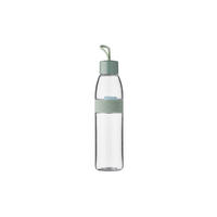 UNIVERSALFLASCHE ELLIPSE  - Transparent/Salbeigrün, KONVENTIONELL, Kunststoff (0,7l) - Mepal