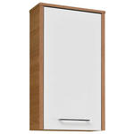 HÄNGESCHRANK 40/72/20 cm  - Chromfarben/Eichefarben, Design, Holzwerkstoff/Metall (40/72/20cm) - Carryhome