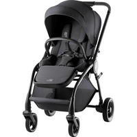 KINDERWAGEN  Rio  Carbon Black  - Schwarz/Grau, Basics, Textil/Metall (55/120/93cm) - Britax Römer