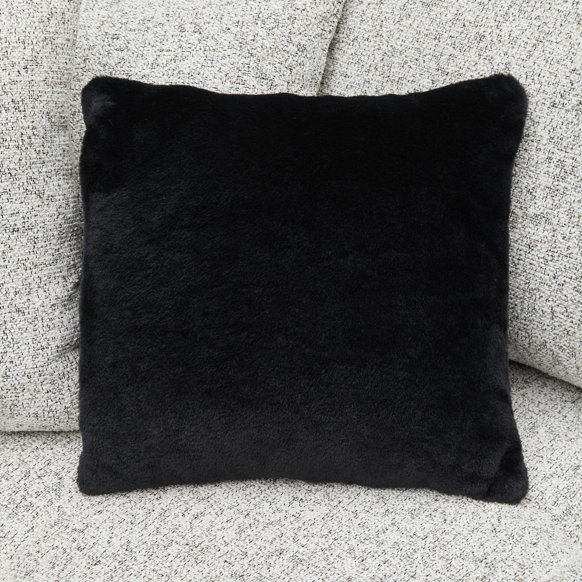 ECKSOFA Struktur Beige  - Beige/Schwarz, Modern, Textil (193/85-105/300cm) - Livetastic