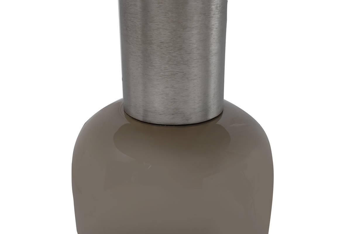 BEISTELLTISCH in Metall 41/41/43 cm  - Taupe/Silberfarben, Trend, Metall (41/41/43cm) - Kayoom