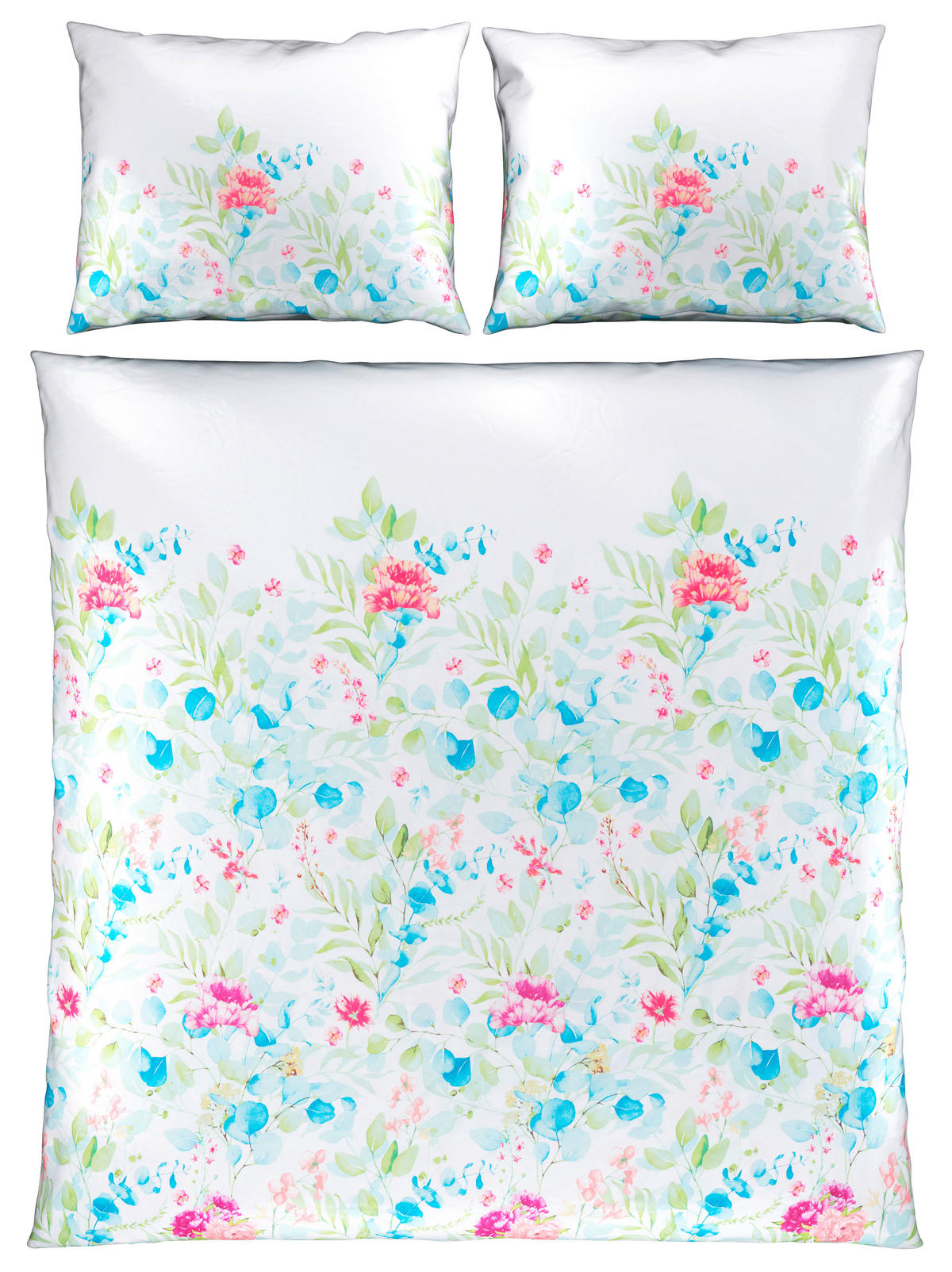 BETTWÄSCHE Satin 200/200 cm  - Grau, KONVENTIONELL, Textil (200/200cm) - Esposa