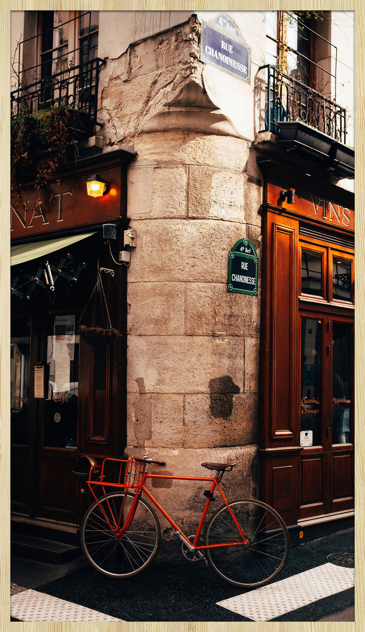 BILD 70/118 cm  - Rotbraun/Naturfarben, Design, Holz/Kunststoff (70/118cm) - Wandkraft