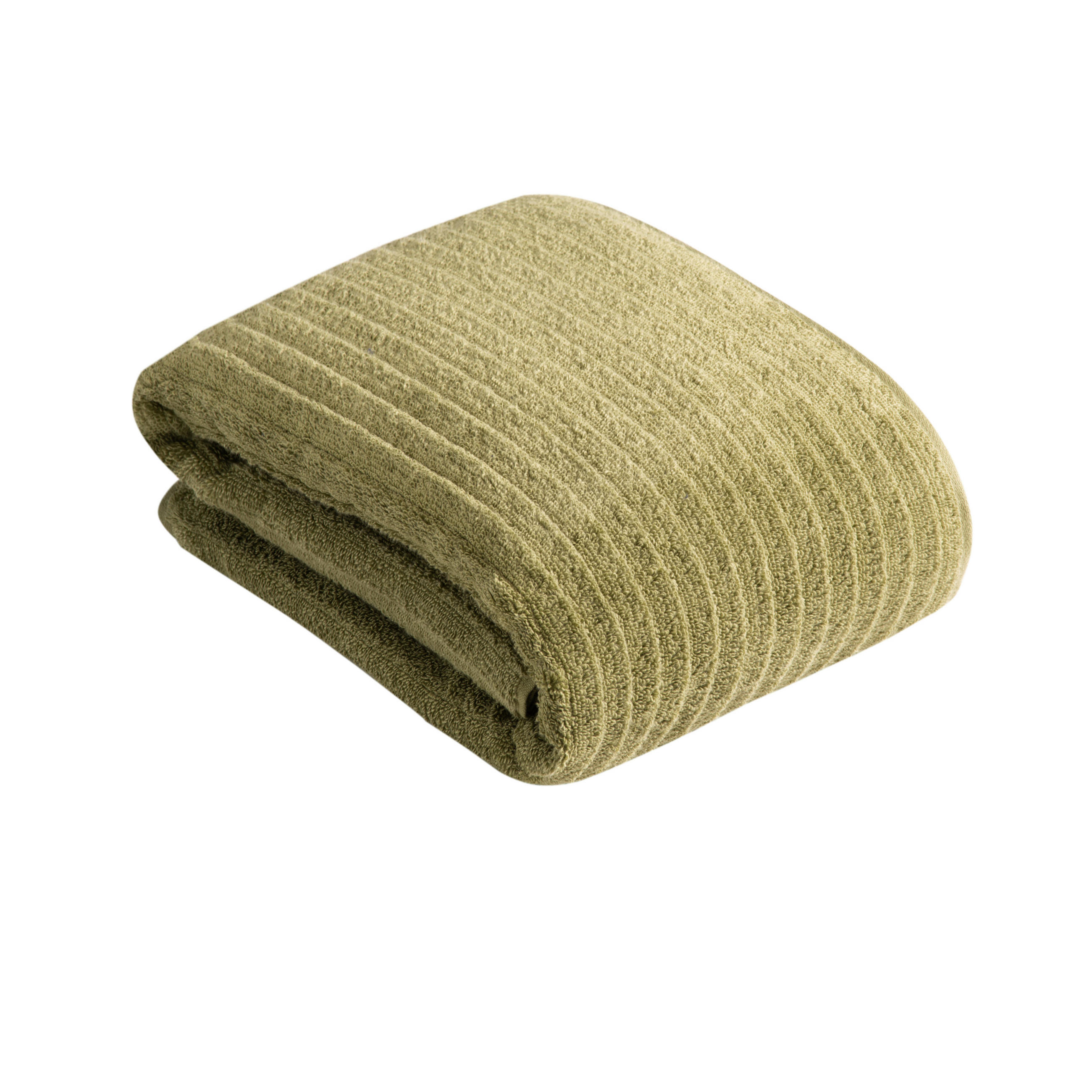BADETUCH Mystik Grün 100/150 cm  - Grün, Basics, Textil (100/150cm) - Vossen