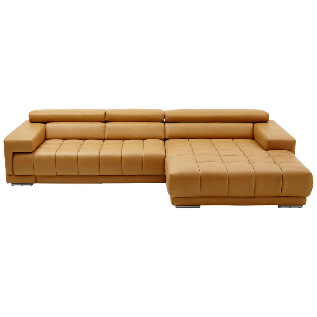 Beldomo Speed ROHOVÁ SEDAČKA, kůže, curry žlutá