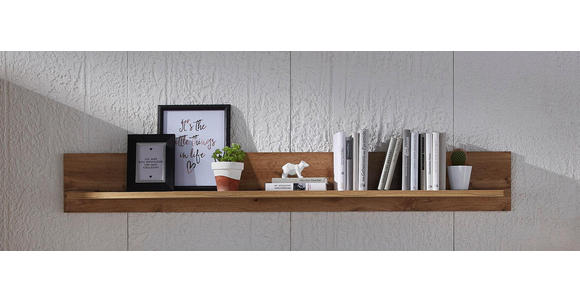 WANDBOARD in 168/22/21 cm Eichefarben - Eichefarben, KONVENTIONELL, Holzwerkstoff (168/22/21cm) - Cantus