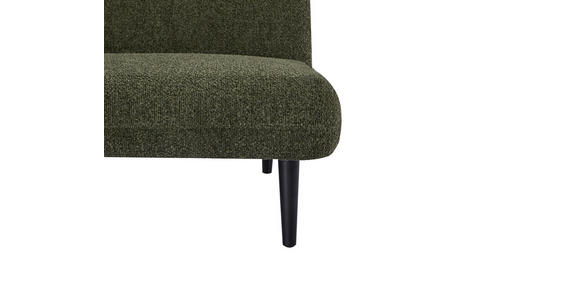 SCHLAFSOFA Webstoff Grün  - Schwarz/Grün, Design, Holz/Textil (184/80/87cm) - Carryhome