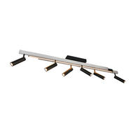 LED-STRAHLER Zeno 180/23/8,5 cm   - Schwarz/Alufarben, Basics, Metall (180/23/8,5cm) - Trio Leuchten