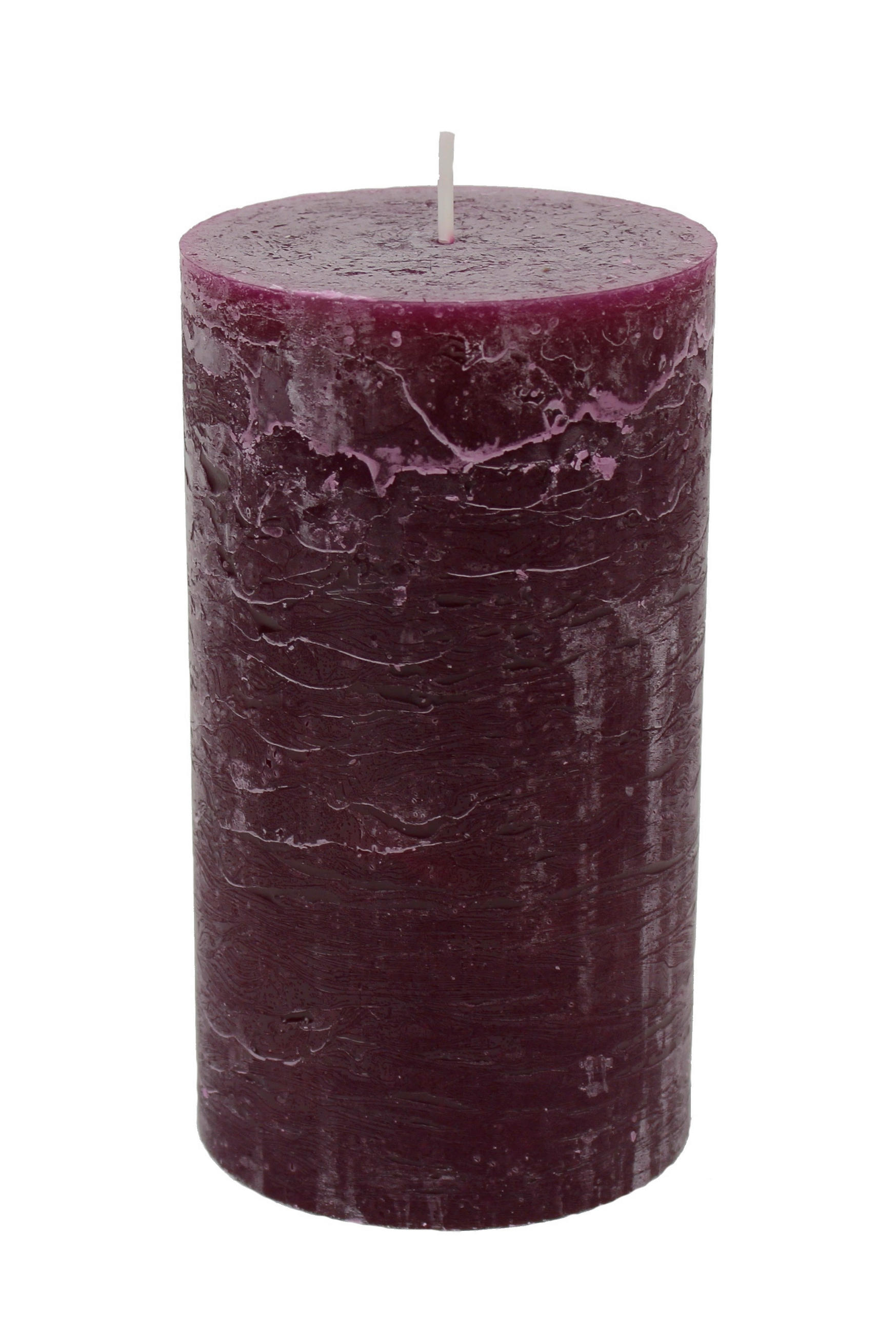 BLOCKLJUS 10/18 cm  - mörkröd, Basics, naturmaterial (10/18cm) - Ambia Home