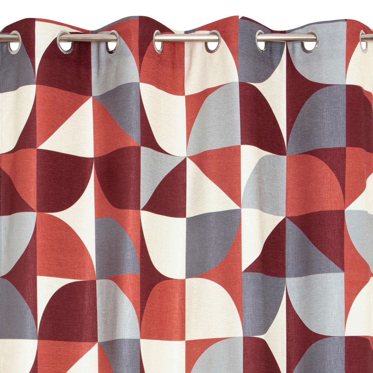 FERTIGVORHANG  blickdicht   140/280 cm  - Terracotta, Basics, Textil (140/280cm)