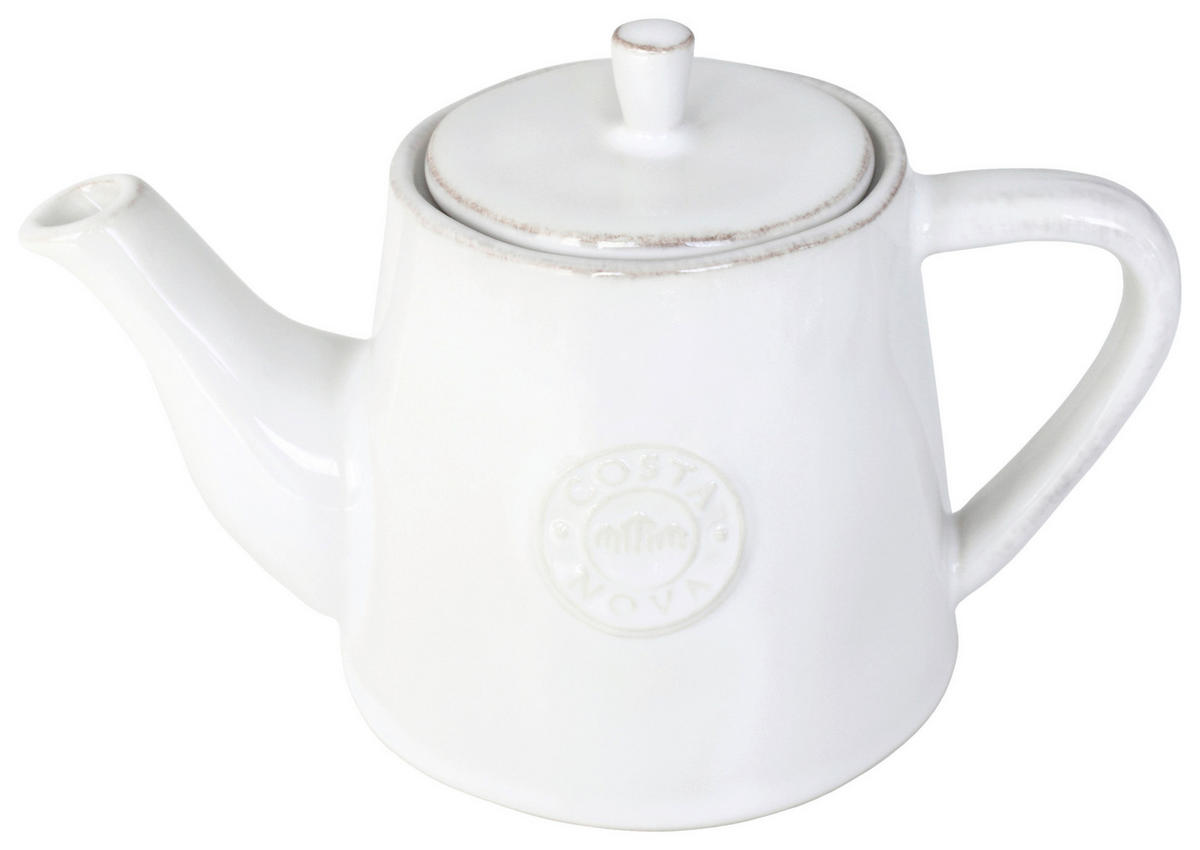 TEEKANNE NOVA  - Weiß Hochglanz, Basics, Keramik (19/12/12cm) - Costa Nova