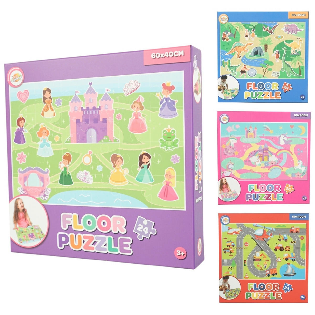 SESTAVLJANKA - večbarvno, Basics, karton (25/25/5cm)