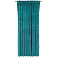 FERTIGVORHANG  blickdicht   135/245 cm  - Petrol, Basics, Textil (135/245cm) - Esposa