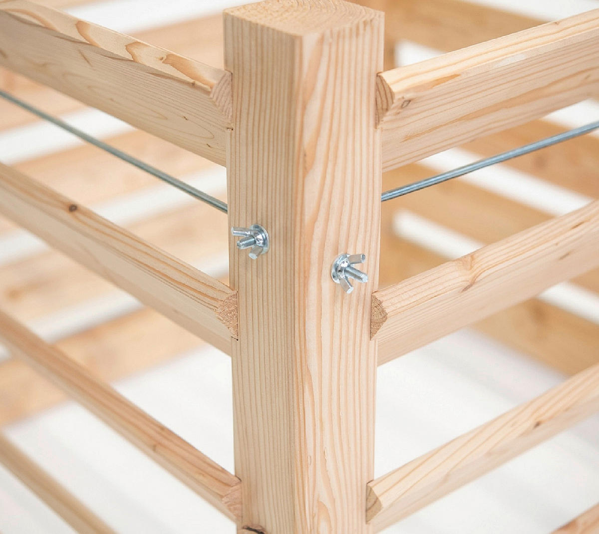 KOMPOSTER 100/80/100 cm  - Lärchefarben, Basics, Holz (100/80/100cm)