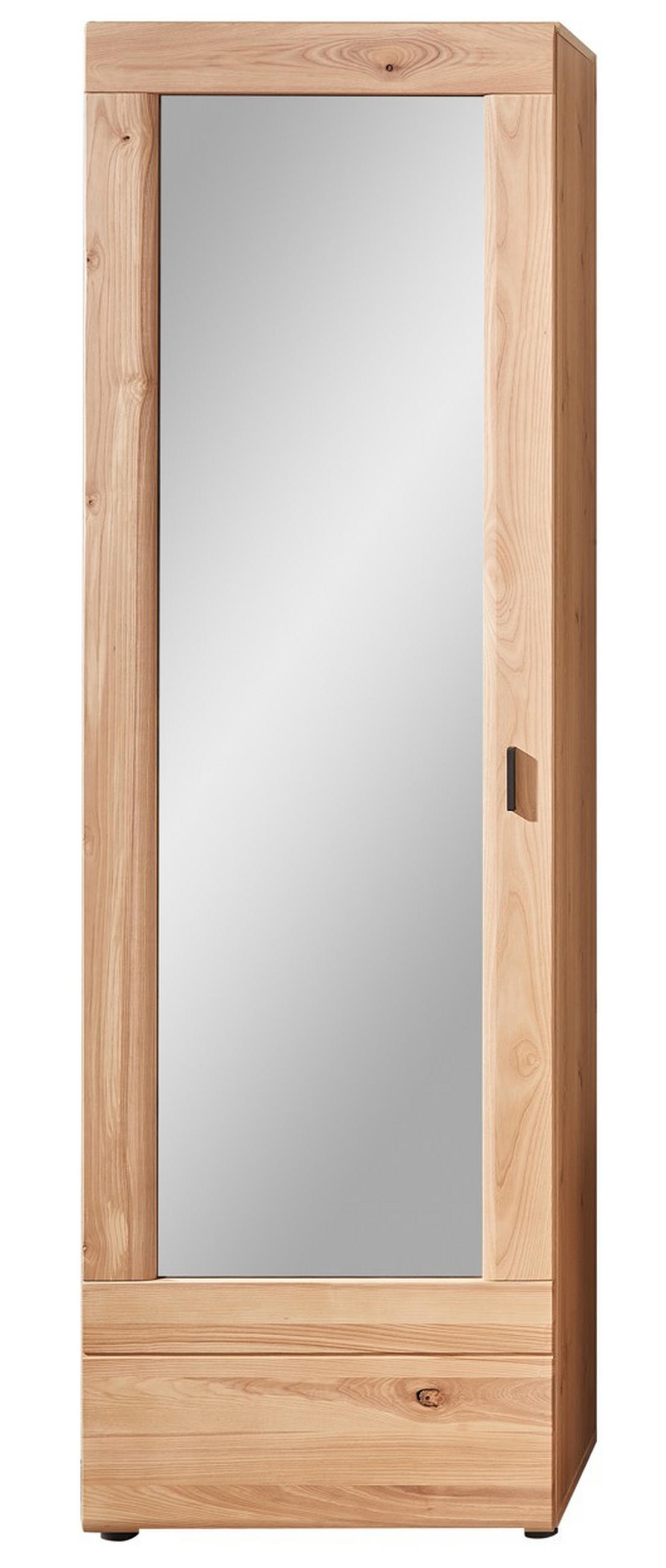 GARDEROBE  in 240/194/39 cm  - Eschefarben, Design, Glas/Holz (240/194/39cm) - Livetastic