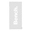SPORTSKI RUČNIK 50/110 cm  siva, bijela   BENCH  - bijela/siva, Konvencionalno, tekstil (50/110cm) - Bench