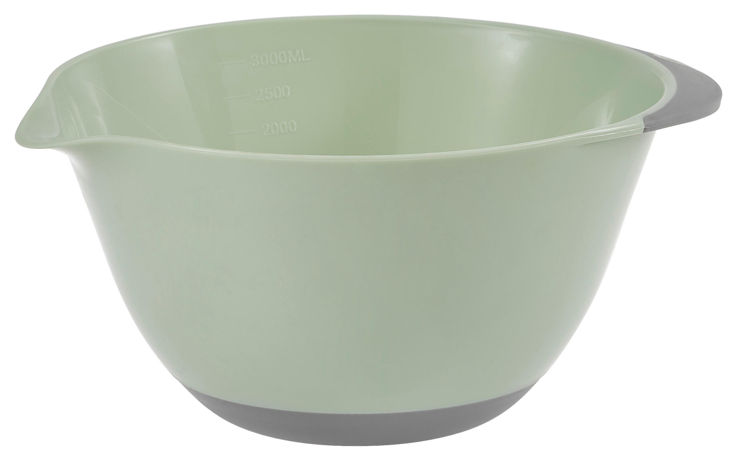 RÜHRSCHÜSSEL - Grau/Mintgrün, Basics, Kunststoff (24/13,5cm) - Homeware Profession.