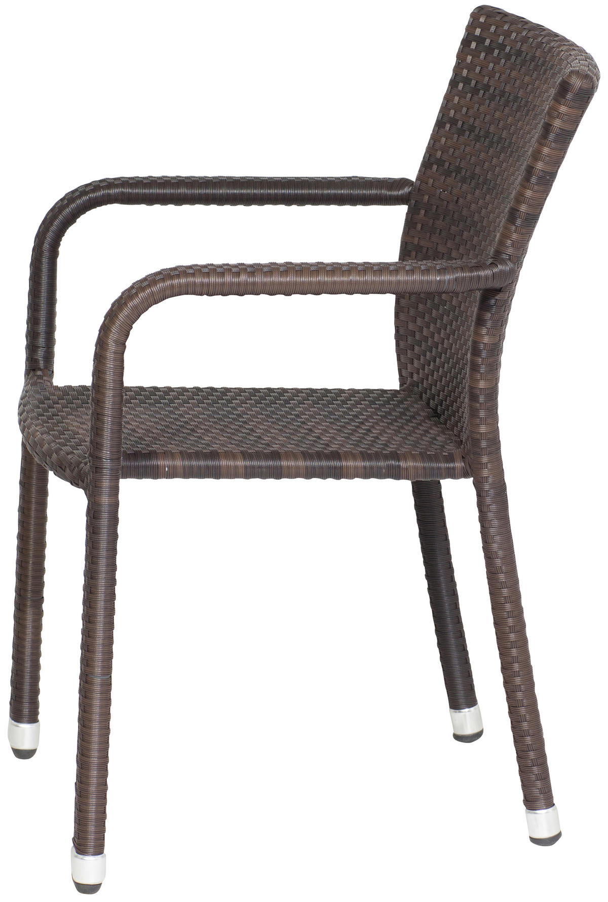 STAPELSESSEL - Braun, MODERN, Kunststoff/Metall (56/83/60cm) - Siena Garden