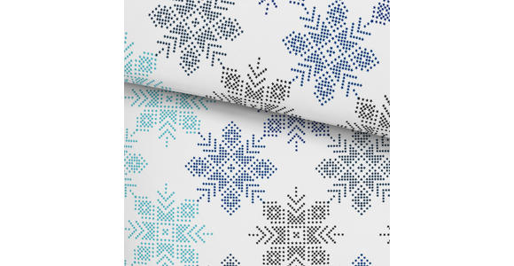 BETTWÄSCHE Flanell 160/210 cm - Weiß/Grau, KONVENTIONELL, Textil (160/210cm) - Esposa