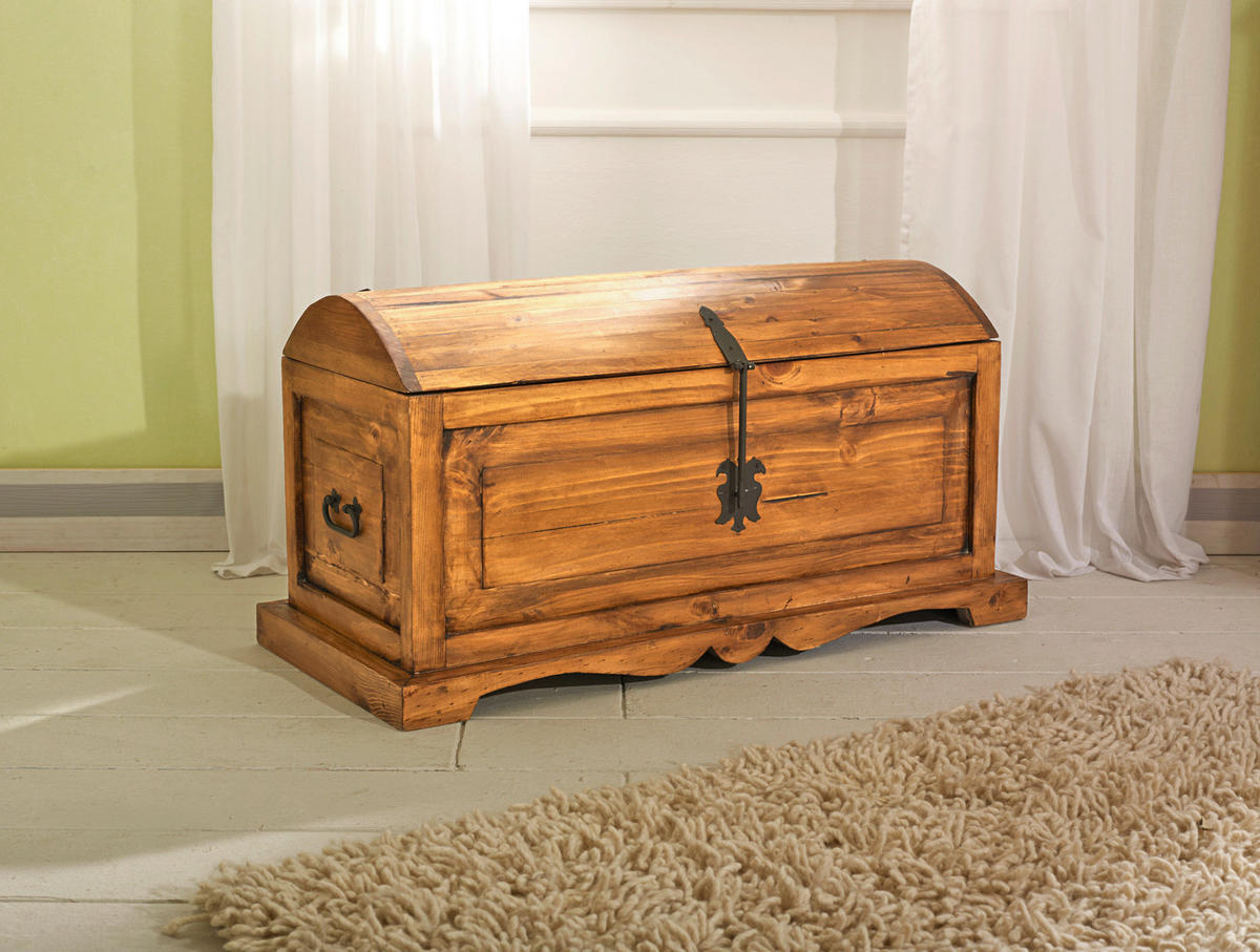 LÁDA 100/50/44 cm ​ - mandulafenyő színű, Lifestyle, fa (100/50/44cm) - Landscape