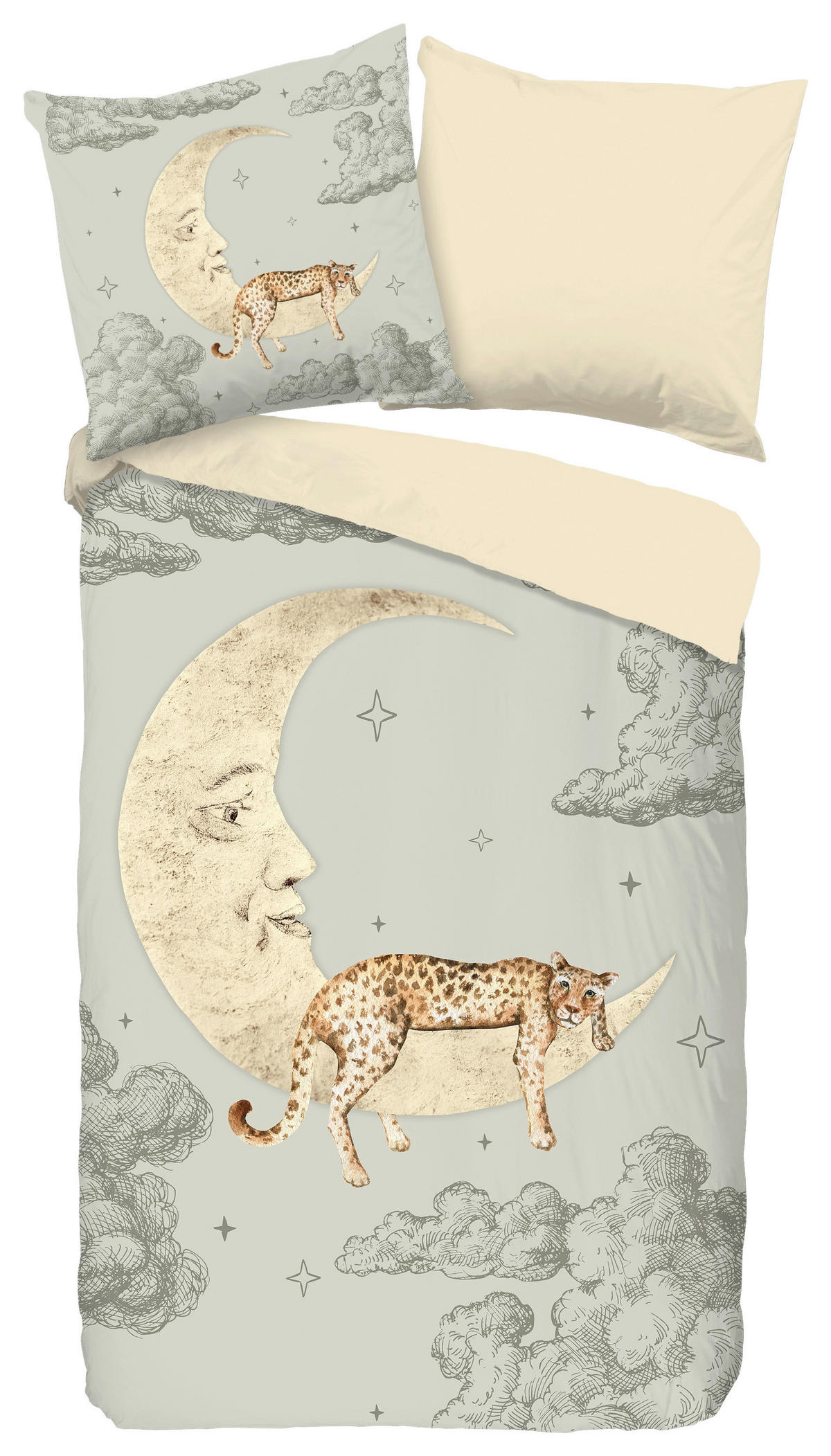 WENDEBETTWÄSCHE Boaz Renforcé 135/200 cm  - Multicolor, Design, Textil (135/200cm)