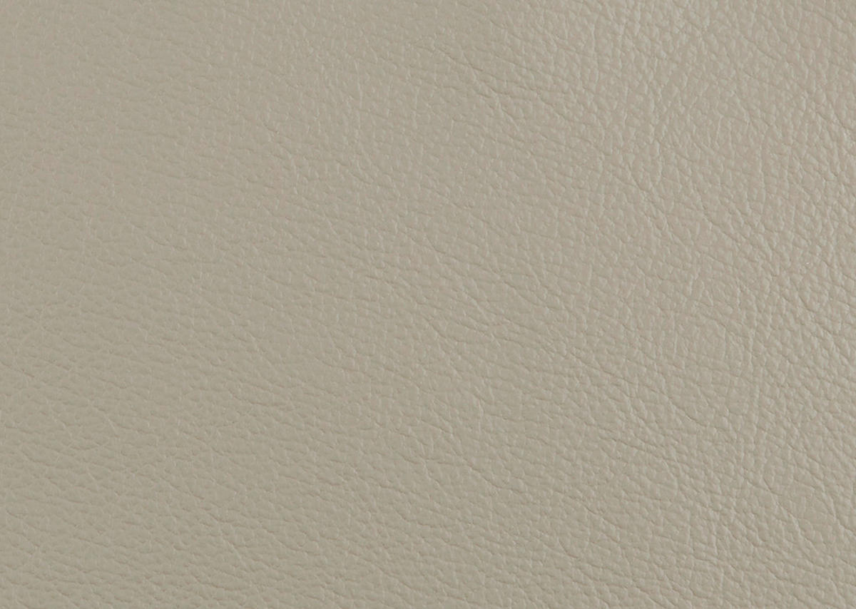 ECKSOFA  in Echtleder Perlmutt  248/235 cm  - Beige/Perlmutt, Design, Leder/Metall (248/235cm) - Beldomo Premium