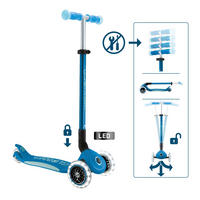 KINDERSCOOTER  - Petrol, Basics, Kunststoff (57,5/28/82.5cm) - GLOBBER